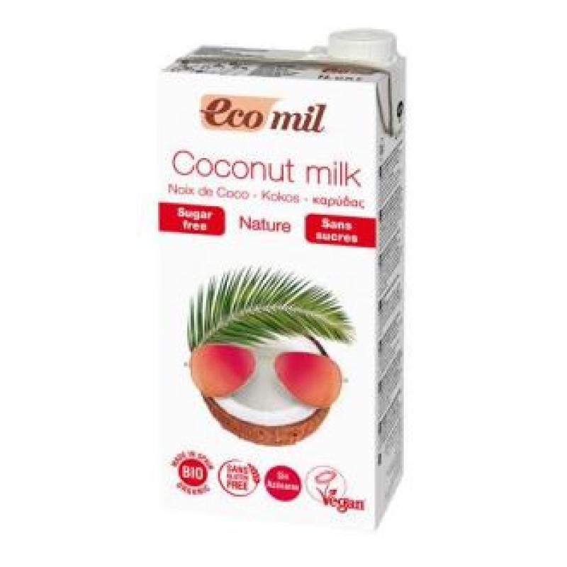 ECOMIL BEBIDA DE COCO NATURE 1lt 6uds. BIO S/A