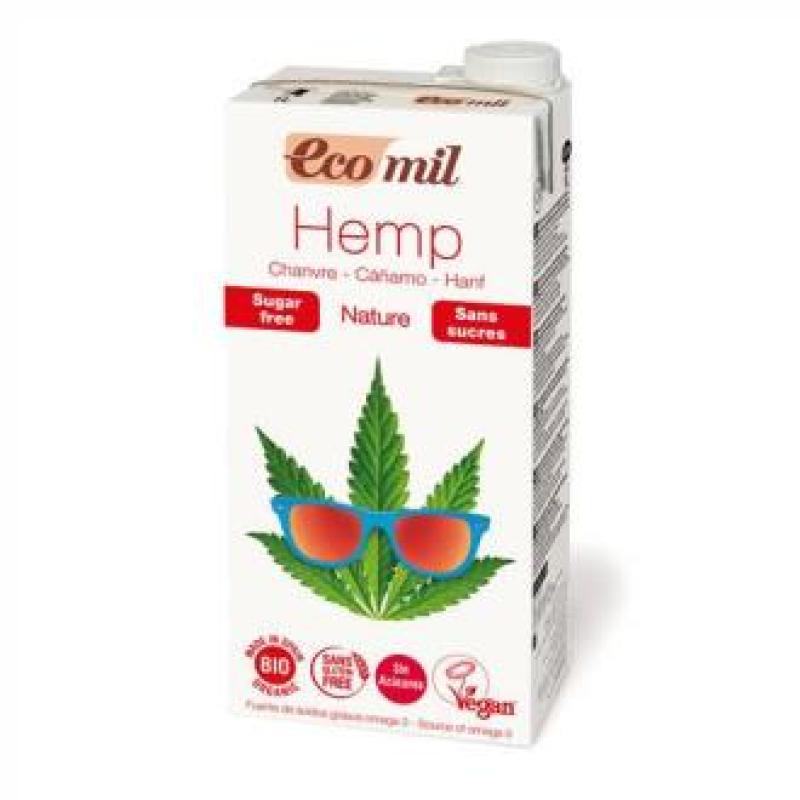 ECOMIL BEBIDA  DE CAÑAMO  NATURE 1lt 6uds. BIO S/A