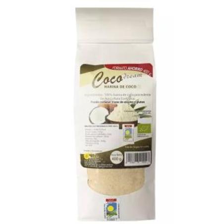 HARINA DE COCO 400gr. BIO