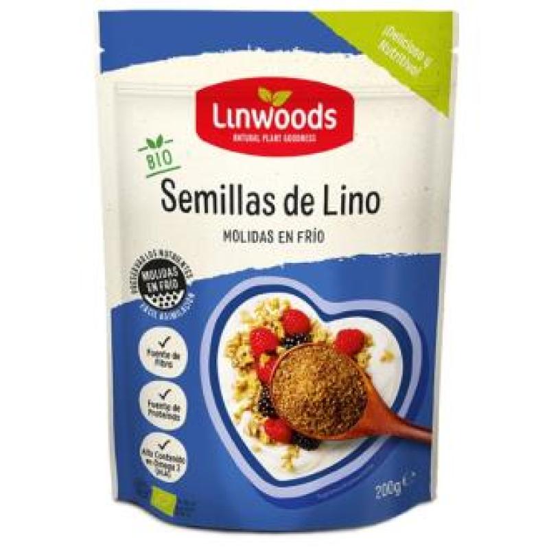 SEMILLAS DE LINO molidas 200gr. BIO