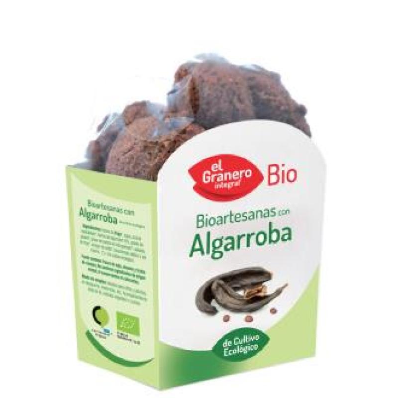 GALLETAS ARTESANAS con algarroba 250gr. BIO