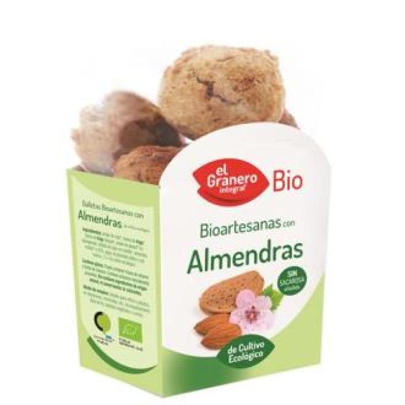 GALLETAS ARTESANAS con almendra 250gr. BIO