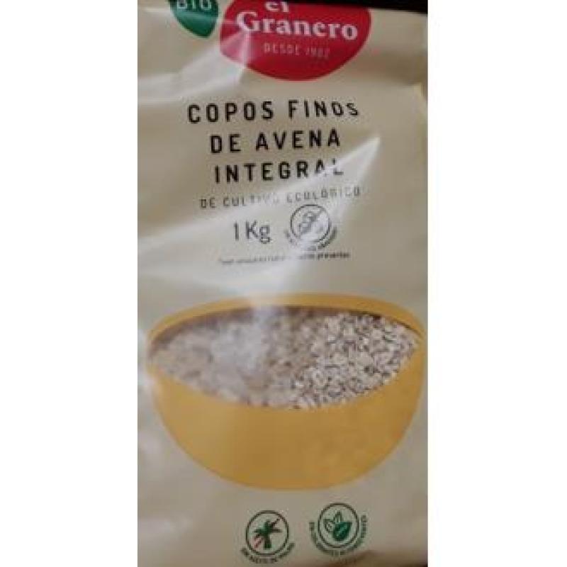 COPOS DE AVENA SUAVES integral 1kg. BIO