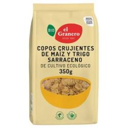 COPOS DE MAIZ Y TRIGO SARRACENO crujientes 350gr.