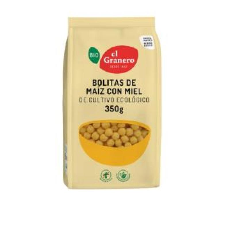 BOLITAS DE MAIZ con miel 350gr. BIO