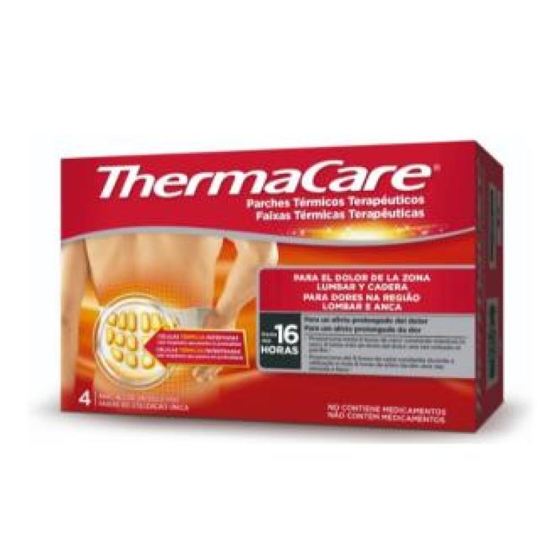 THERMACARE parche zona lumbar y cadera 4ud.