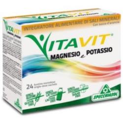 VITAVIT magnesio y potasio 24sbrs.