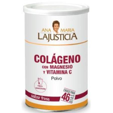 COLAGENO con MAGNESIO + VIT. C sabor fresa 350gr.