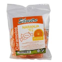 CARAMELOS DE NARANJA sin azucar 70gr.