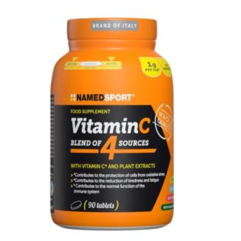 VITAMINA C 4 Natural Blend 90comp.