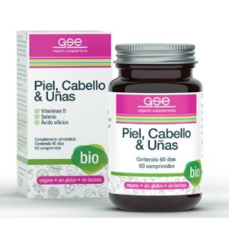 CABELLO PIEL Y UÑAS 60comp. BIO VEGAN