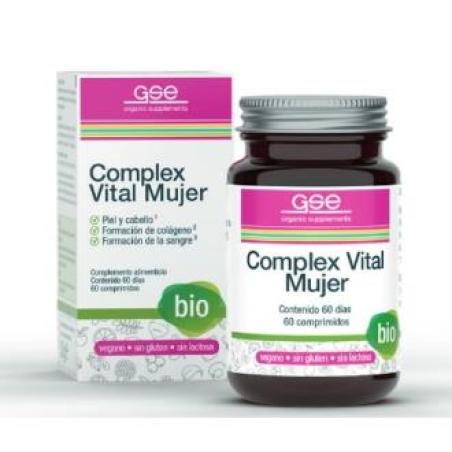 COMPLEX VITAL MUJER 60comp. BIO VEGAN