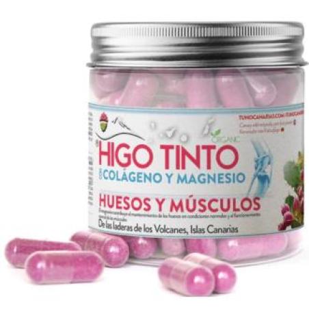 HIGO TINTO con colageno y magnesio 90cap.