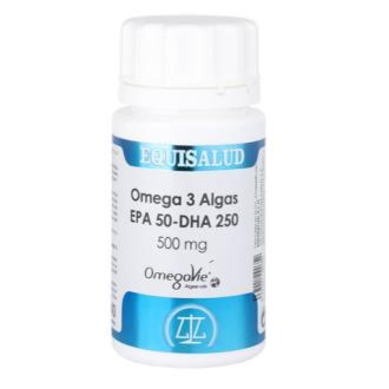 OMEGA 3 ALGAS EPA 50-DHA 250 500mg 40perlas