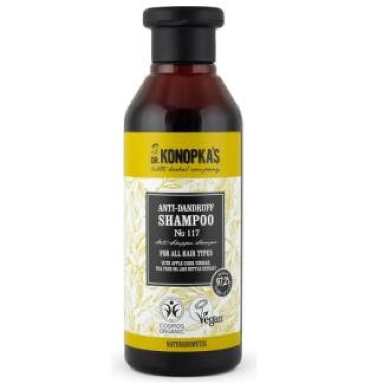 CHAMPU ANTICASPA todo tipo de cabello 280ml. VEGAN