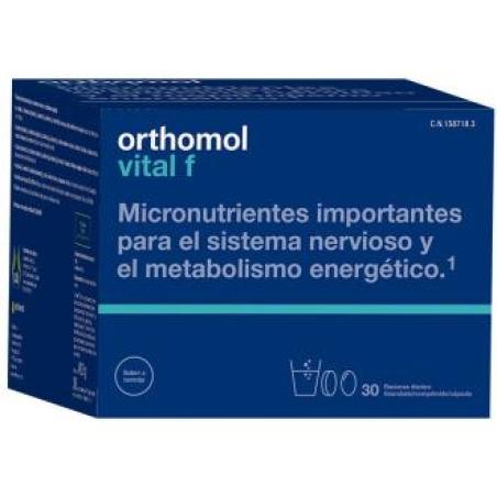 ORTHOMOL VITAL F 30sbrs.granulado