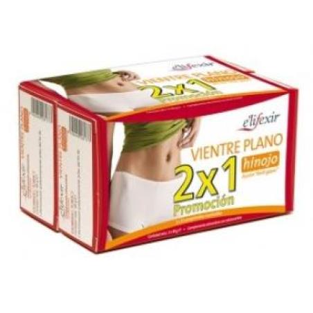 ELIFEXIR SALUD 2x1 vientre plano hinojo 32+32comp.