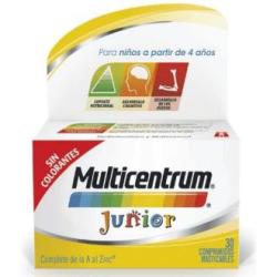 MULTICENTRUM JUNIOR 30tabs. mast.