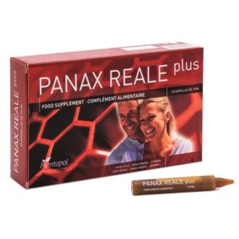 PANAX REALE PLUS (jalea-ginseng-vit. C) 20amp.