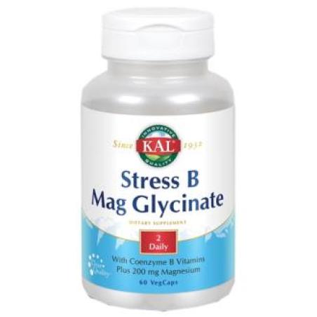 STRES B MAG GLYCINATE 60cap.veg.