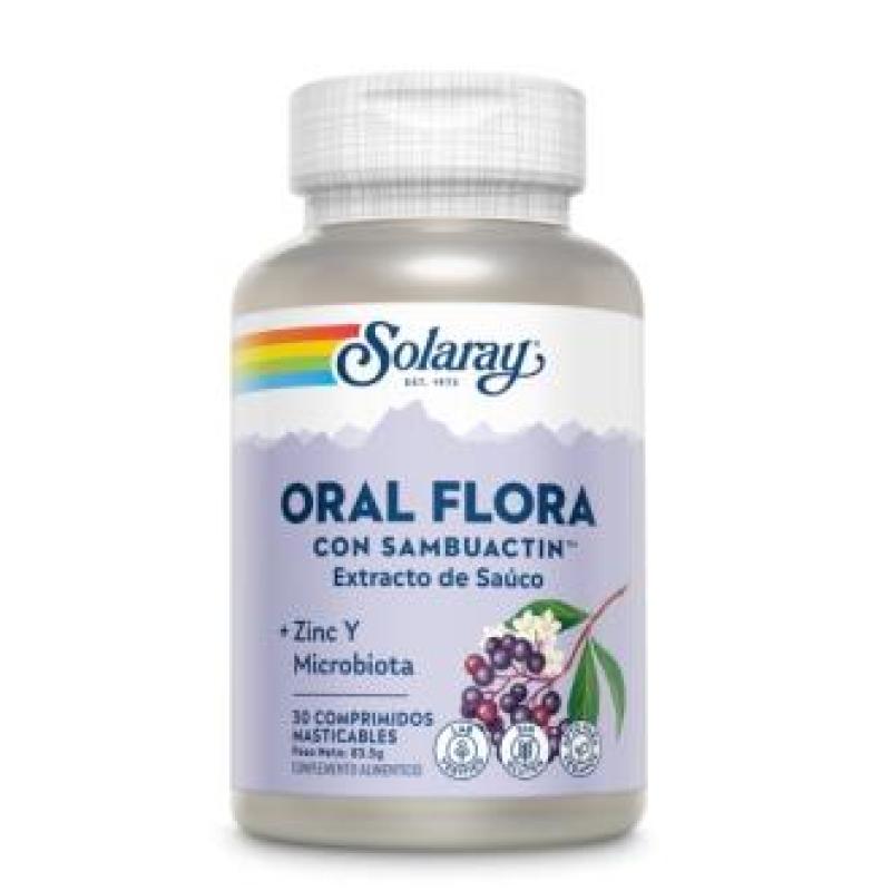 ORAL FLORA SAMBUACTIN 30comp. mast.