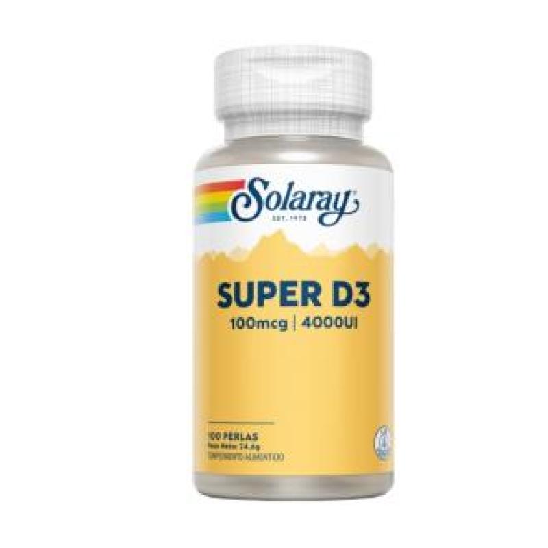 SUPER D3 4000UI 100perlas