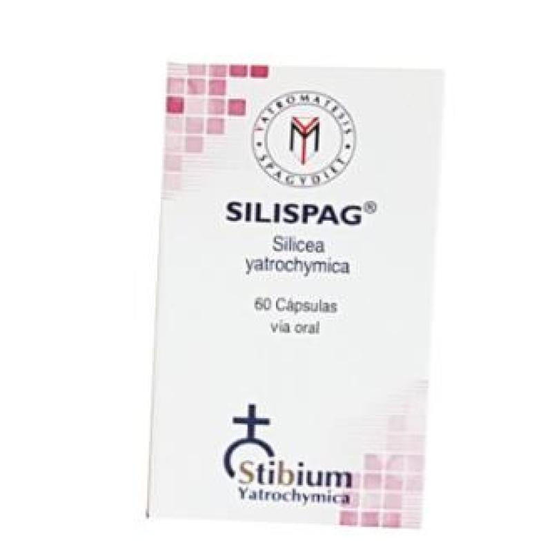 SILISPAG silicea 60cap.