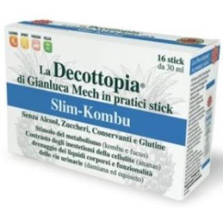 SLIM KOMBU con stevia 16sticks