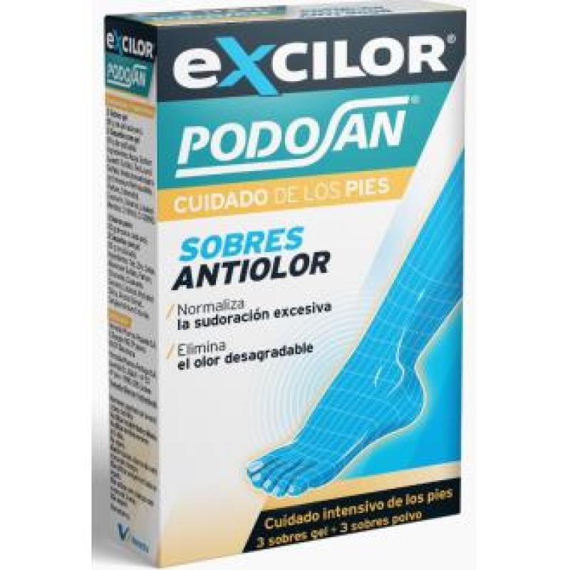 EXCILOR PODOSAN antiolor 6sbrs.