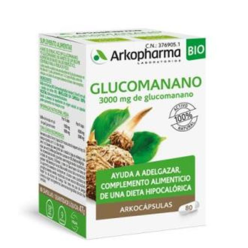 GLUCOMANANO 80arkocapsulas. BIO