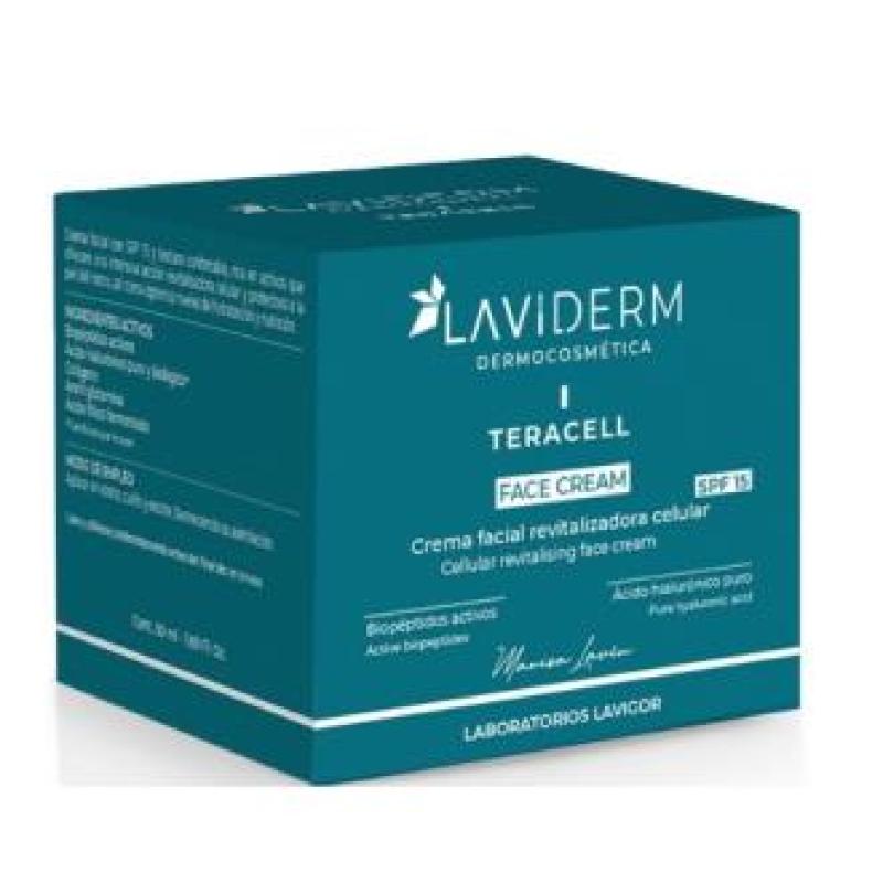 LAVIDERM TERACELL crema revital facial 50ml.