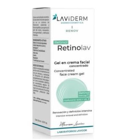 LAVIDERM RETINOLAV gel crema facial 30ml.