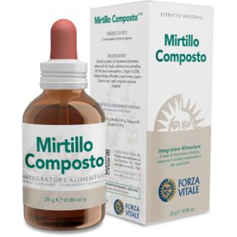 MIRTILO COMPOSTO  25gr.comprimidos