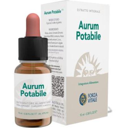 AURUM POTABLE (oro) metal espagirico 10ml.