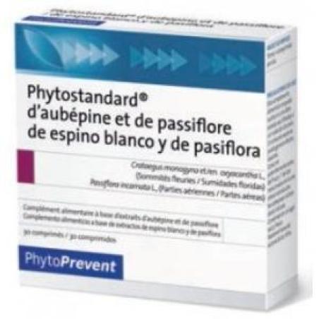 PHYTOSTANDARD espino blanco-pasiflora 30comp.