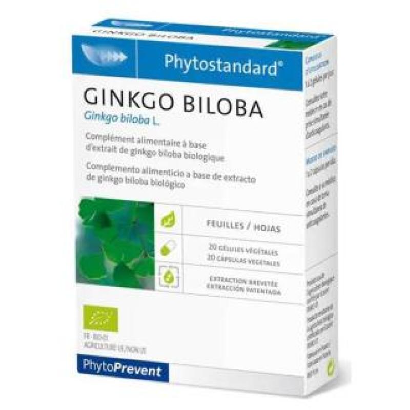 PHYTOSTANDARD ginkgo 20cap.