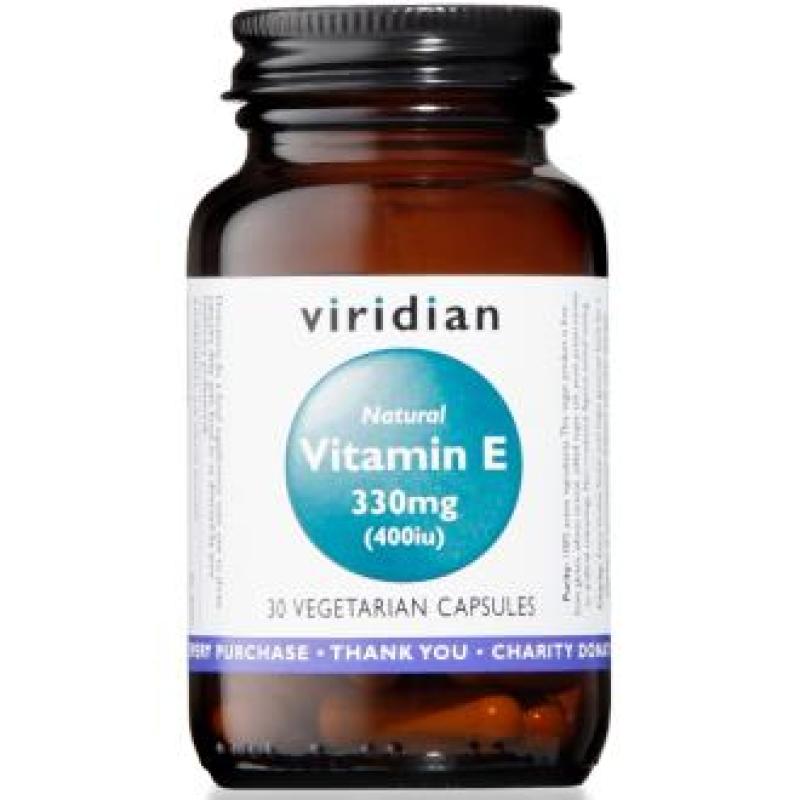 VITAMIN E 330mg. natural 30cap.veg.