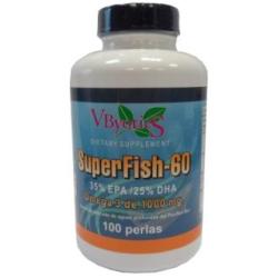 SUPERFISH 60 (EPA 35%-DHA 25%) 100perlas