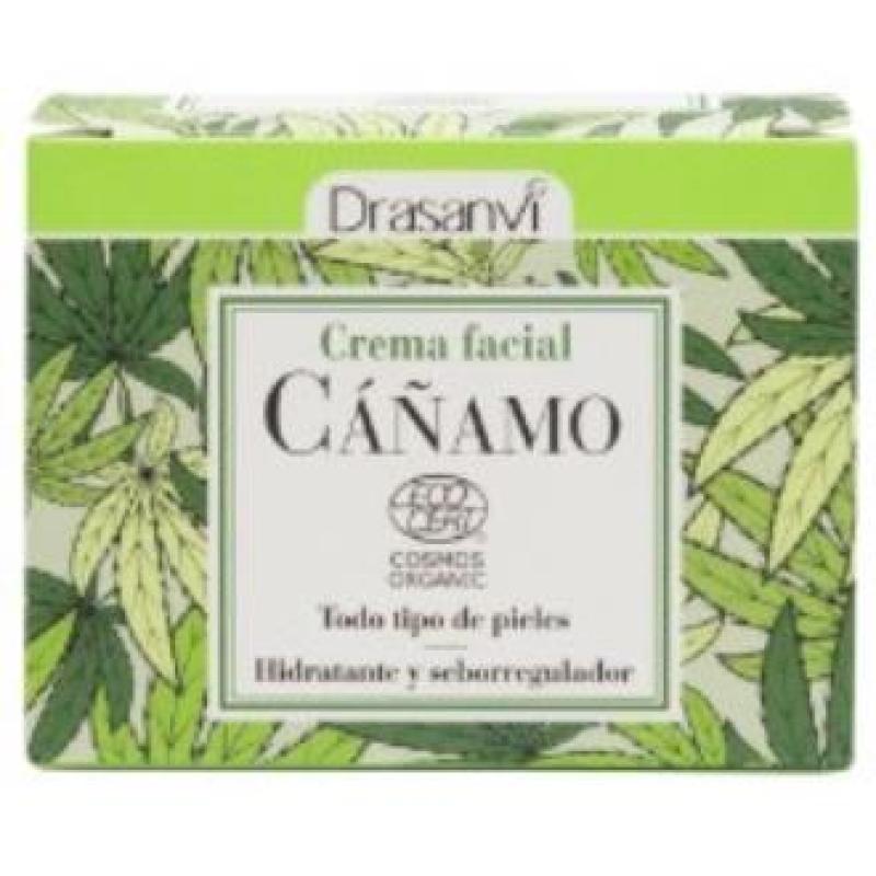 CREMA FACIAL cañamo 50ml. ECOCERT BIO