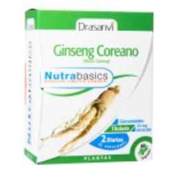 NUTRABASICS GINSENG COREANO 60caps.