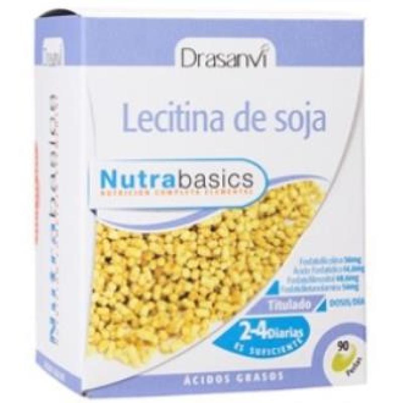 NUTRABASICS LECITINA DE SOJA 540mg. 90perlas