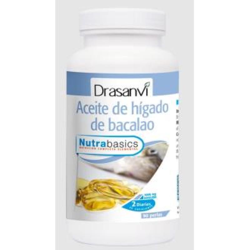 NUTRABASICS HIGADO DE BACALAO 90perlas