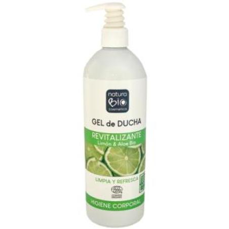 GEL DE DUCHA REVITALIZANTE limon-aloe 740ml. BIO