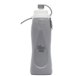 BOTELLA SILICONA PLEGABLE gris 500ml. BBO17.500.GR