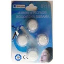 FILTROS ECODUCHA blister 4unid. IR16X4