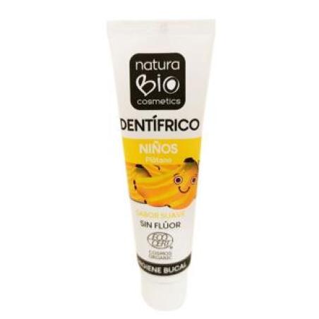 DENTIFRICO INFANTIL PLATANO sin fluor 50ml.