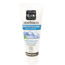 DENTIFRICO FRESCOR GLACIAL con fluor mentol 75ml.