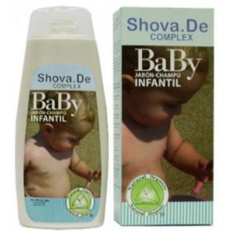 BABY SHOVA DE jabon champu infantil aloe 250ml.