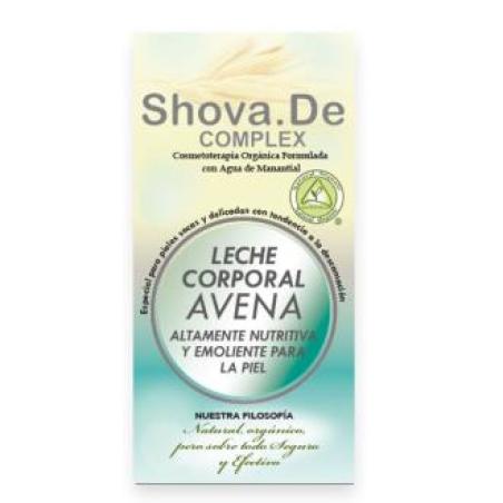 LECHE CORPORAL de avena 250ml.