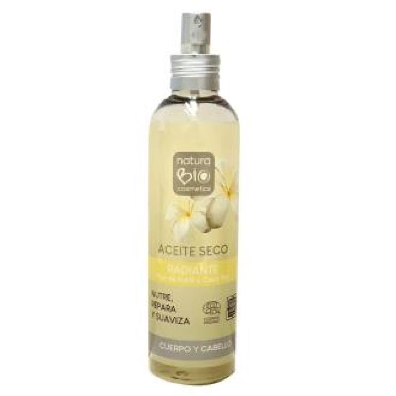 ACEITE SECO RADIANTE cuerpo y cabello  200ml. BIO